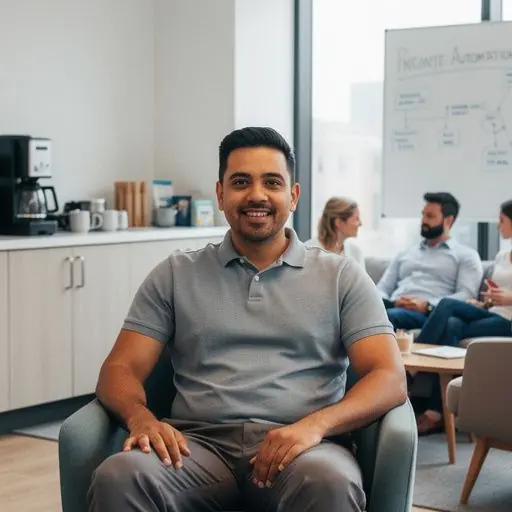 Graphical illustration of interconnected gears symbolizing efficient workflow and automated processes.